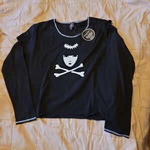 Emily the Strange Dollskill Crop Top BNWT